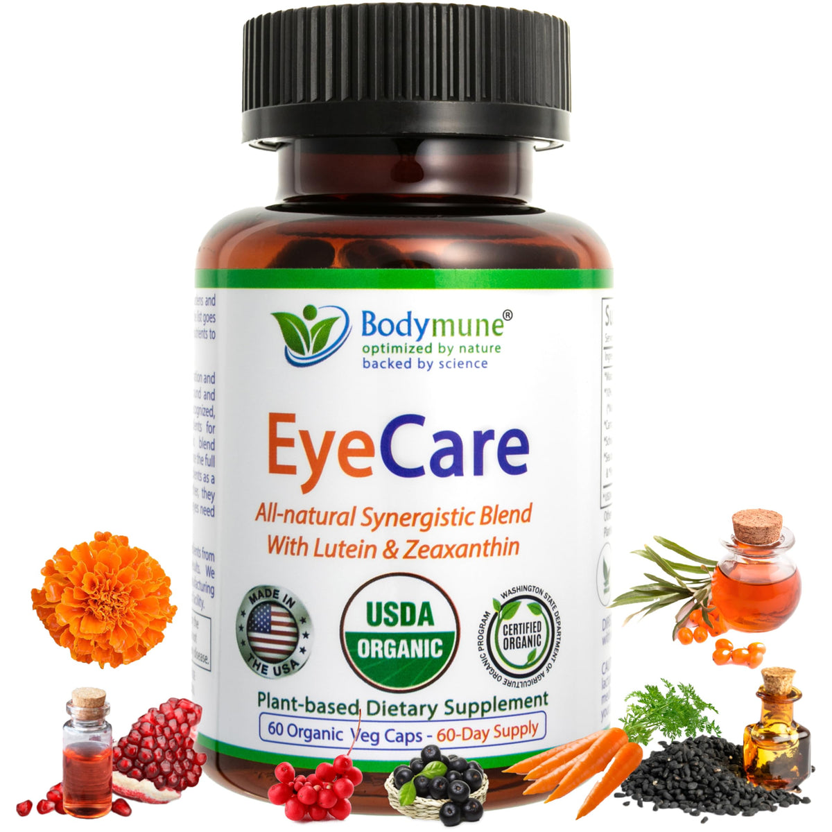 Bodymune Advanced EyeCare bottle and packaging