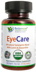 USDA Organic EyeCare packaging and label