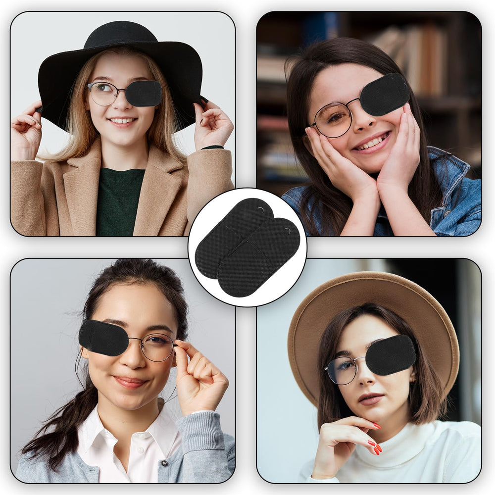 Soft, skin-friendly, reusable eye patches suitable for adults
