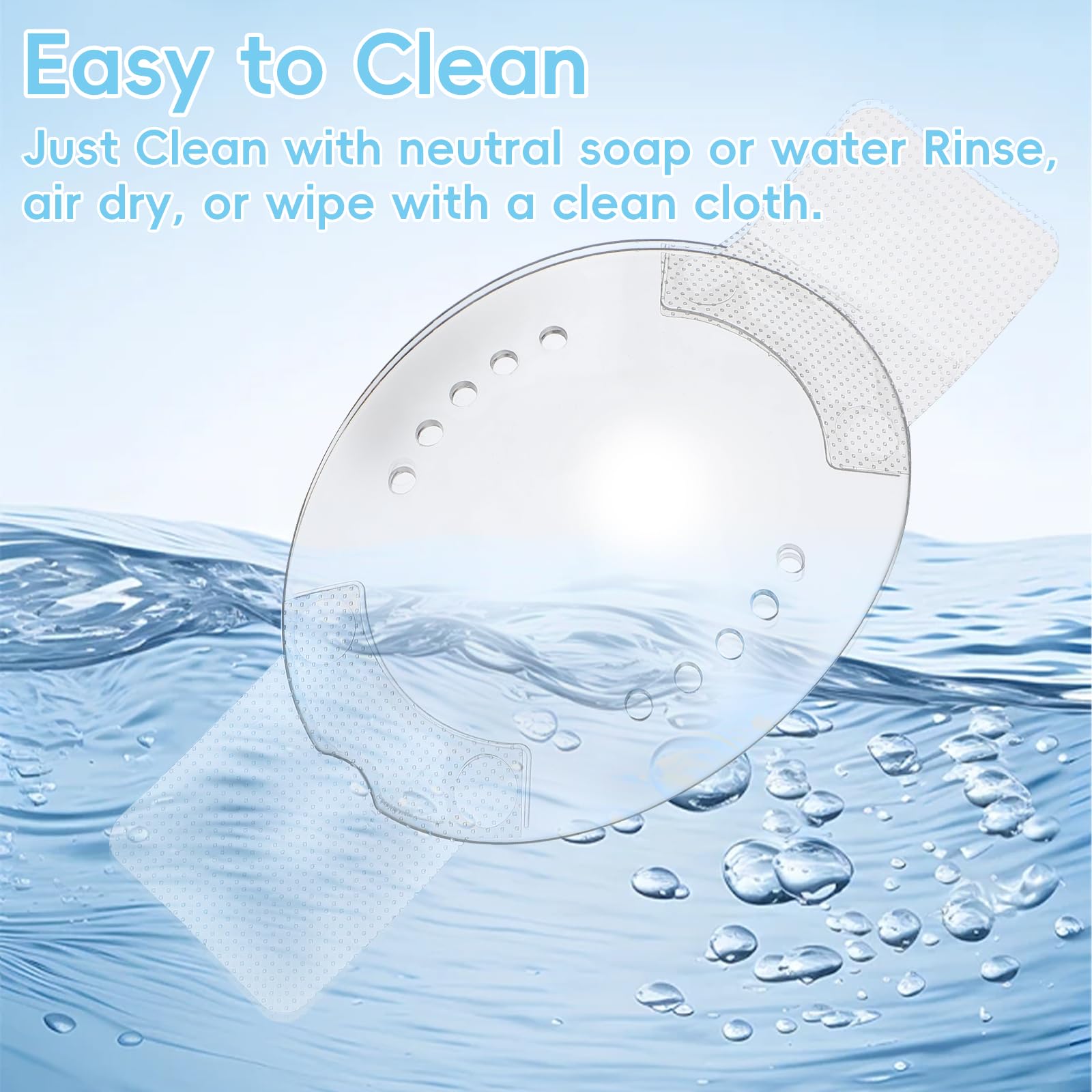 Pack of 6 Eye Shields with Tape for Cataract Recovery