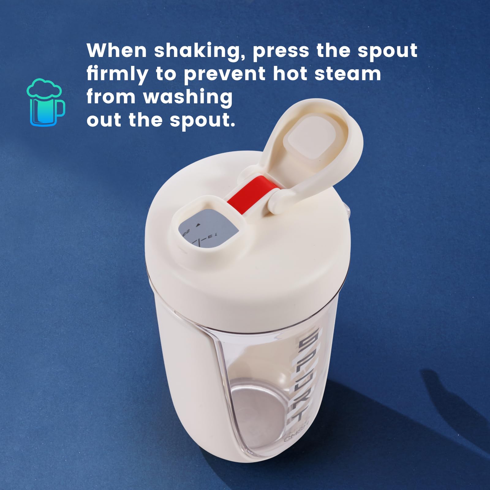 boieioe shaker shatter-resistant co-polyester for durable use