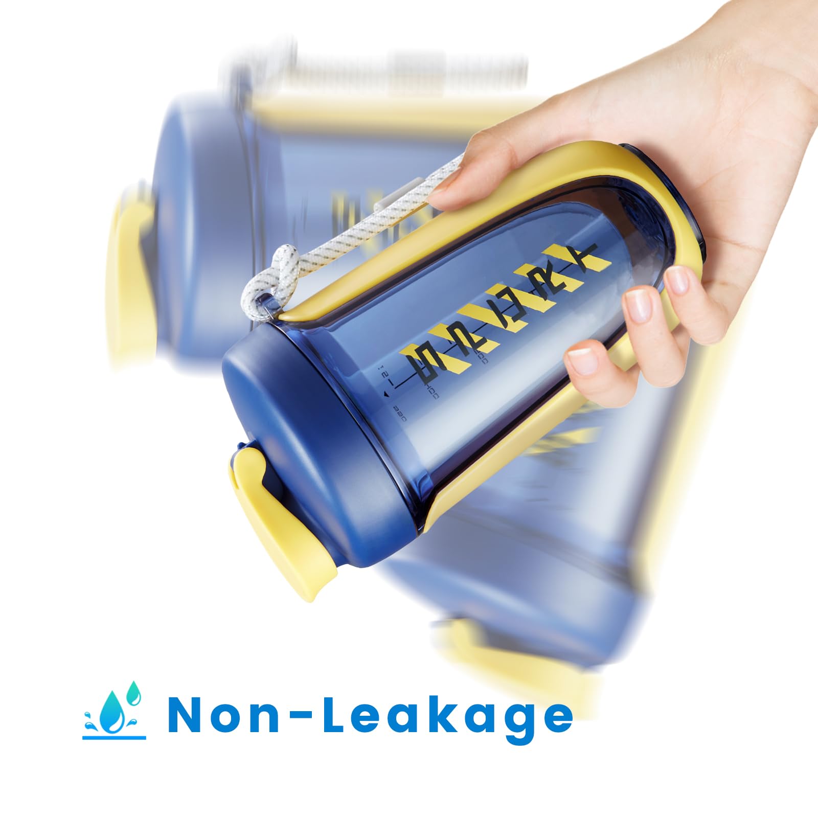 boieioe wide-mouth shaker for easy filling and cleaning after workouts.