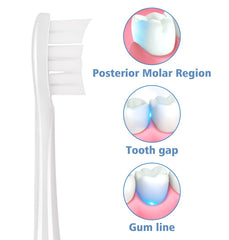 Travel-ready five-pack of Boka 3.0 replacement heads with dust cover