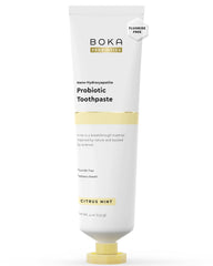 Boka Fluoride-Free Toothpaste Citrus Mint packaging