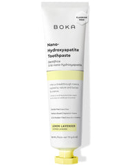 Boka Lemon Lavender nano-hydroxyapatite toothpaste bottle, 4 oz