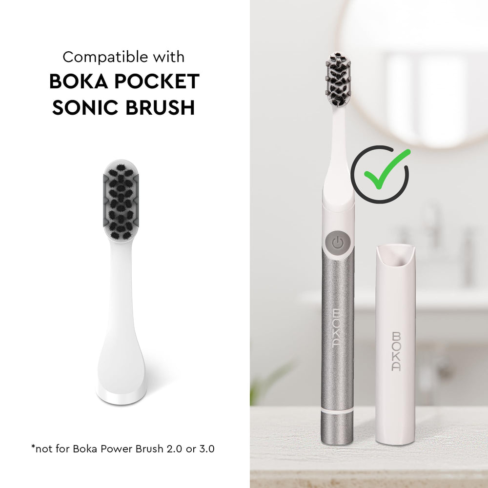 Mirror mount and wall mount accessory for Boka toothbrush