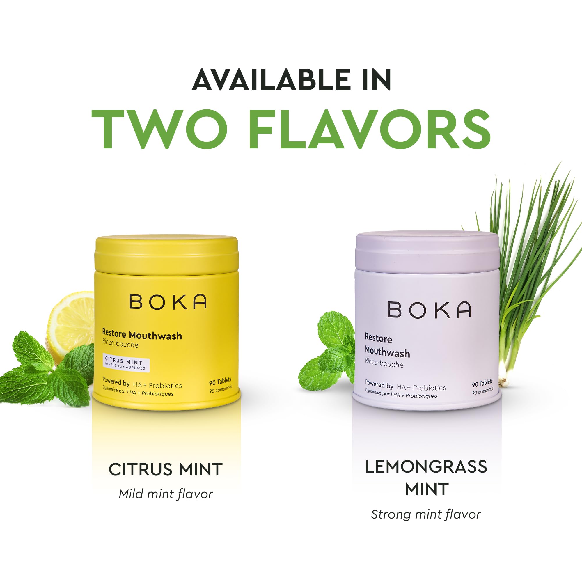 Eco-friendly recyclable packaging for Boka mouthwash tablets