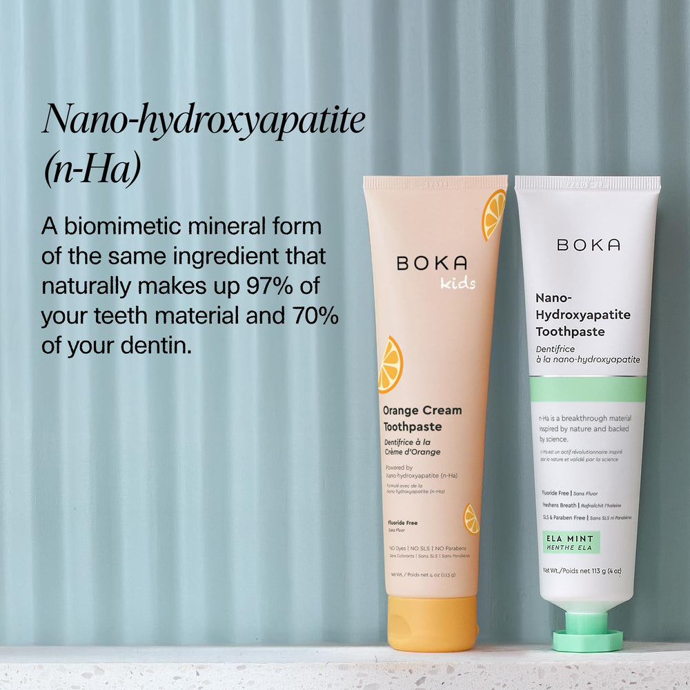 Boka Fluoride Free Toothpaste Nano Hydroxyapatite Toothpaste - Ela Min ...
