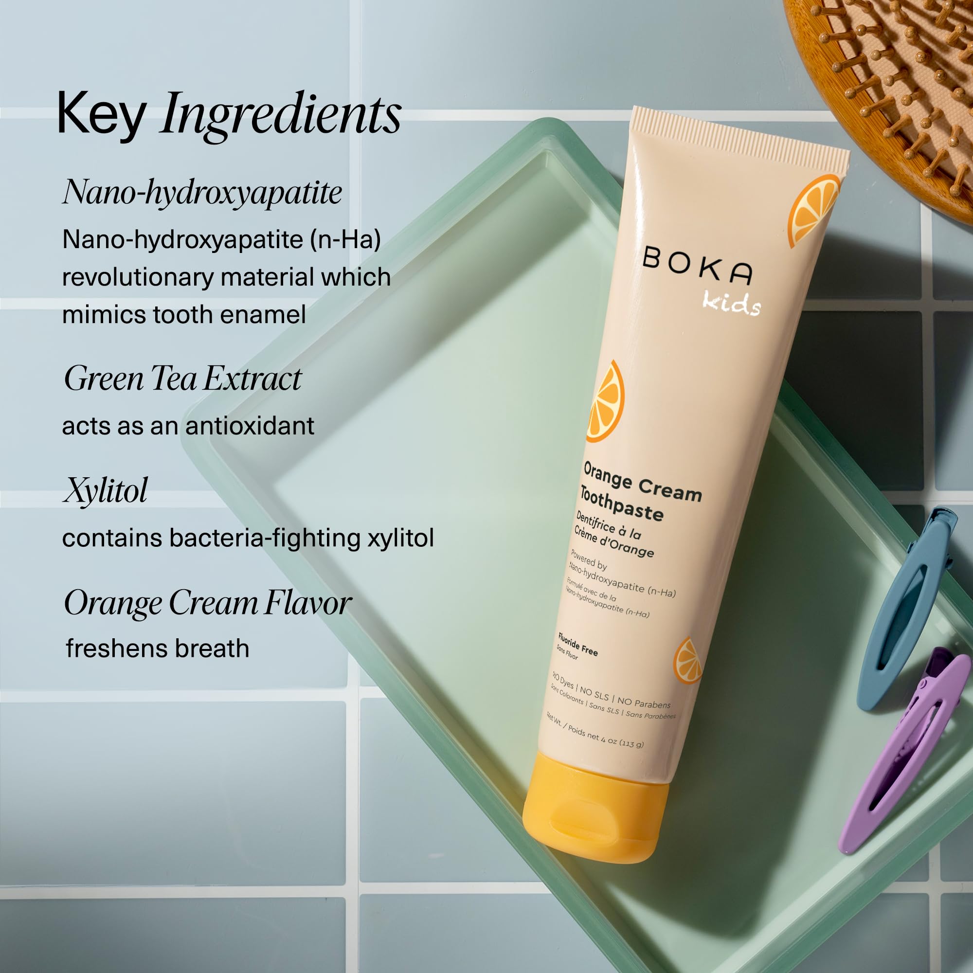 Ingredients: Nano Hydroxyapatite for enamel health