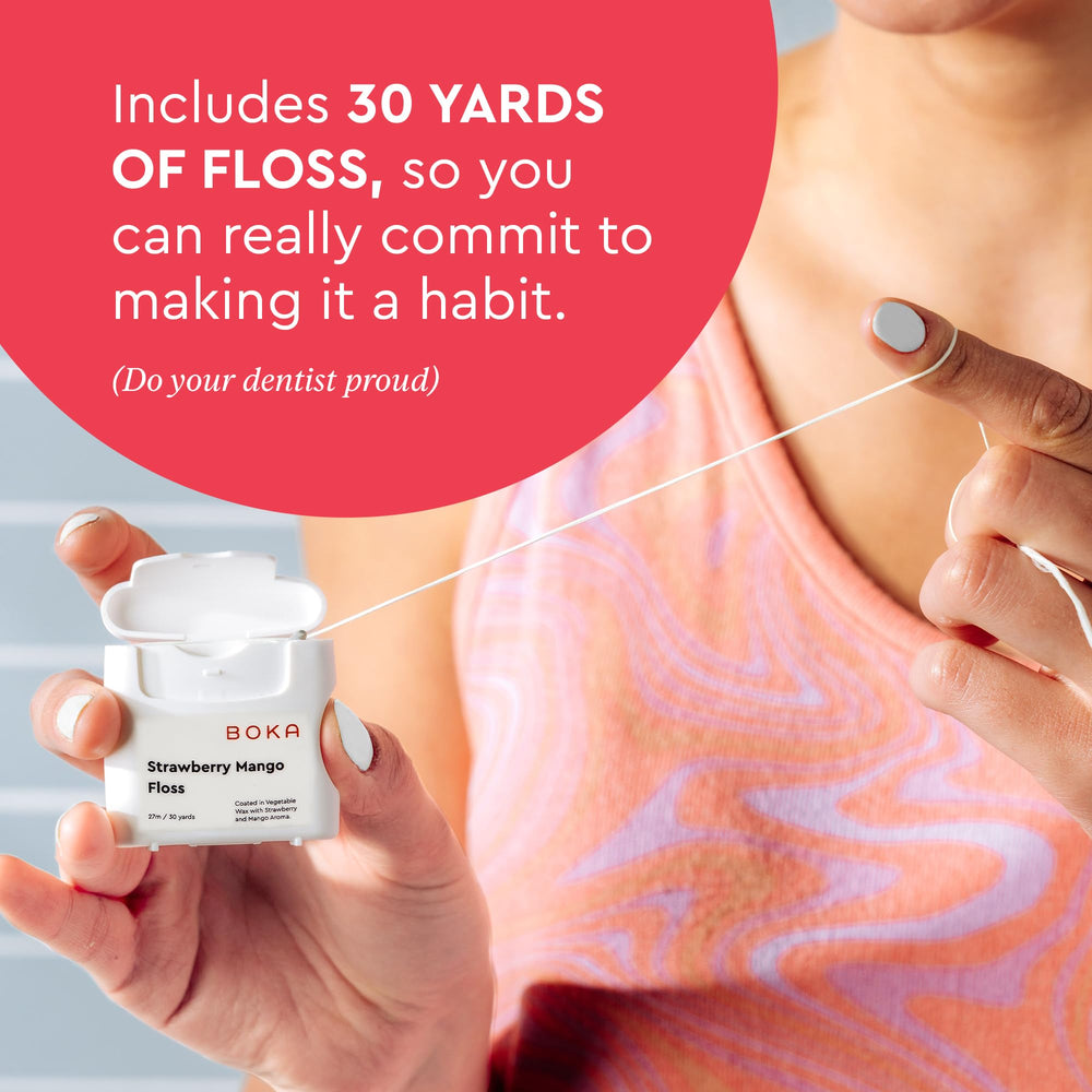 PFAS-free, vegan and cruelty-free dental floss indicators
