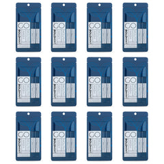 Bold Mint GO travel-size mouthwash packets arranged in a row