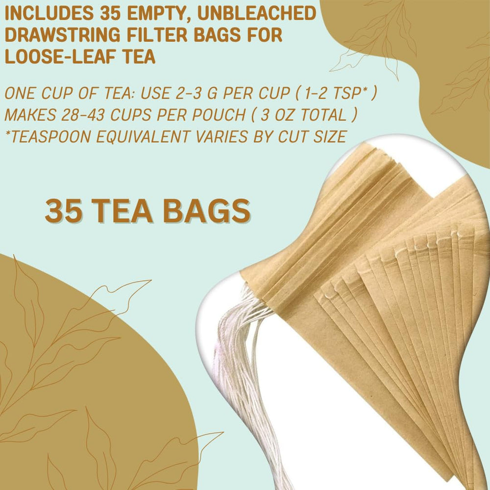 Caffeine-free label on Boldo tea packaging