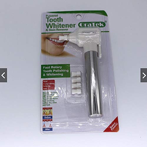 Bright white smile after using Bomaoer Tooth Polisher