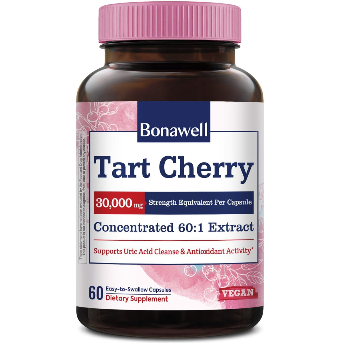 Bonawell Tart Cherry Capsules packaging