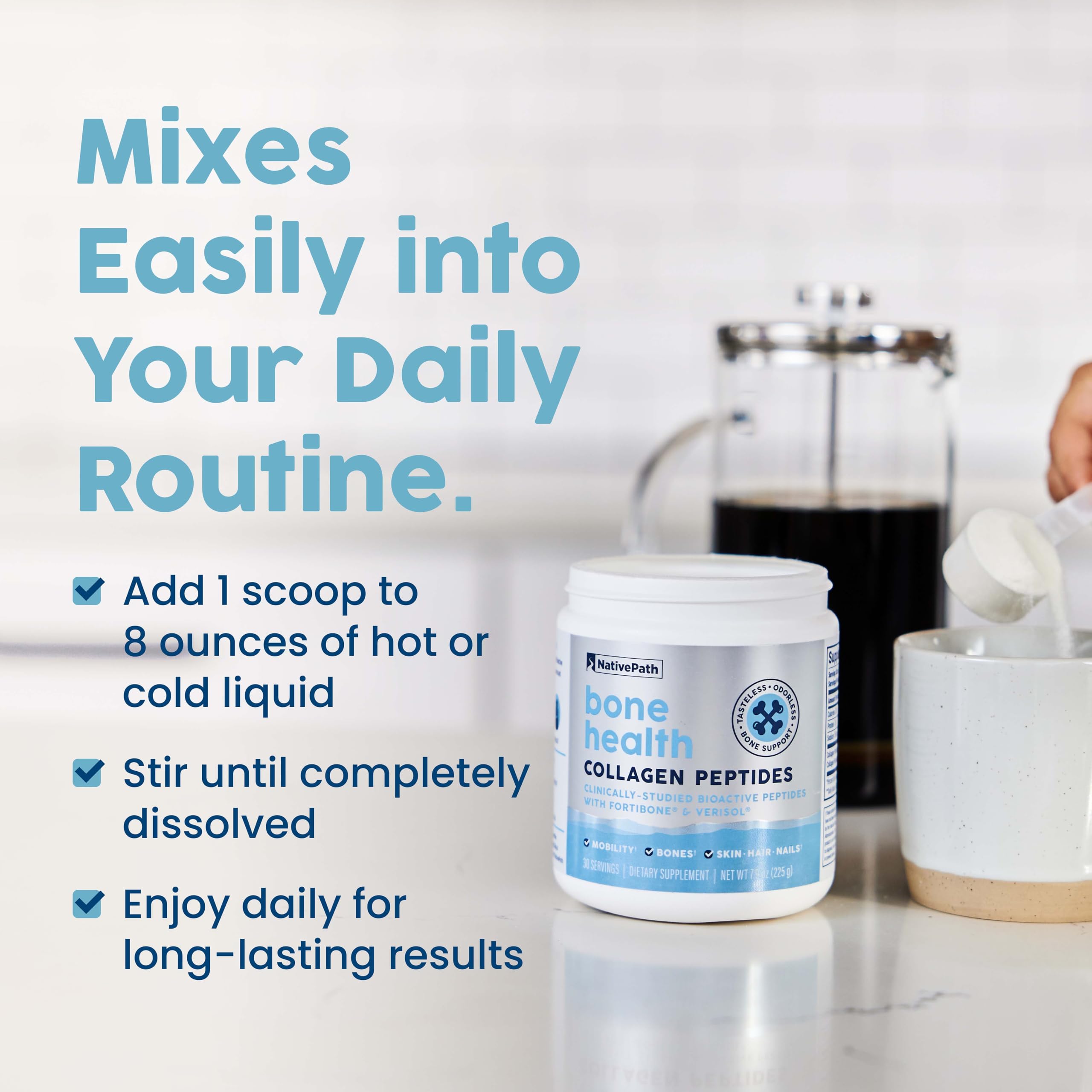 FORTIBONE and VERISOL bioactive collagen peptides ingredients