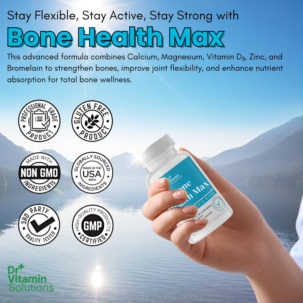 Active lifestyle with Bone Health Max supplement
