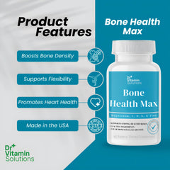 Close-up of Bone Health Max tablets