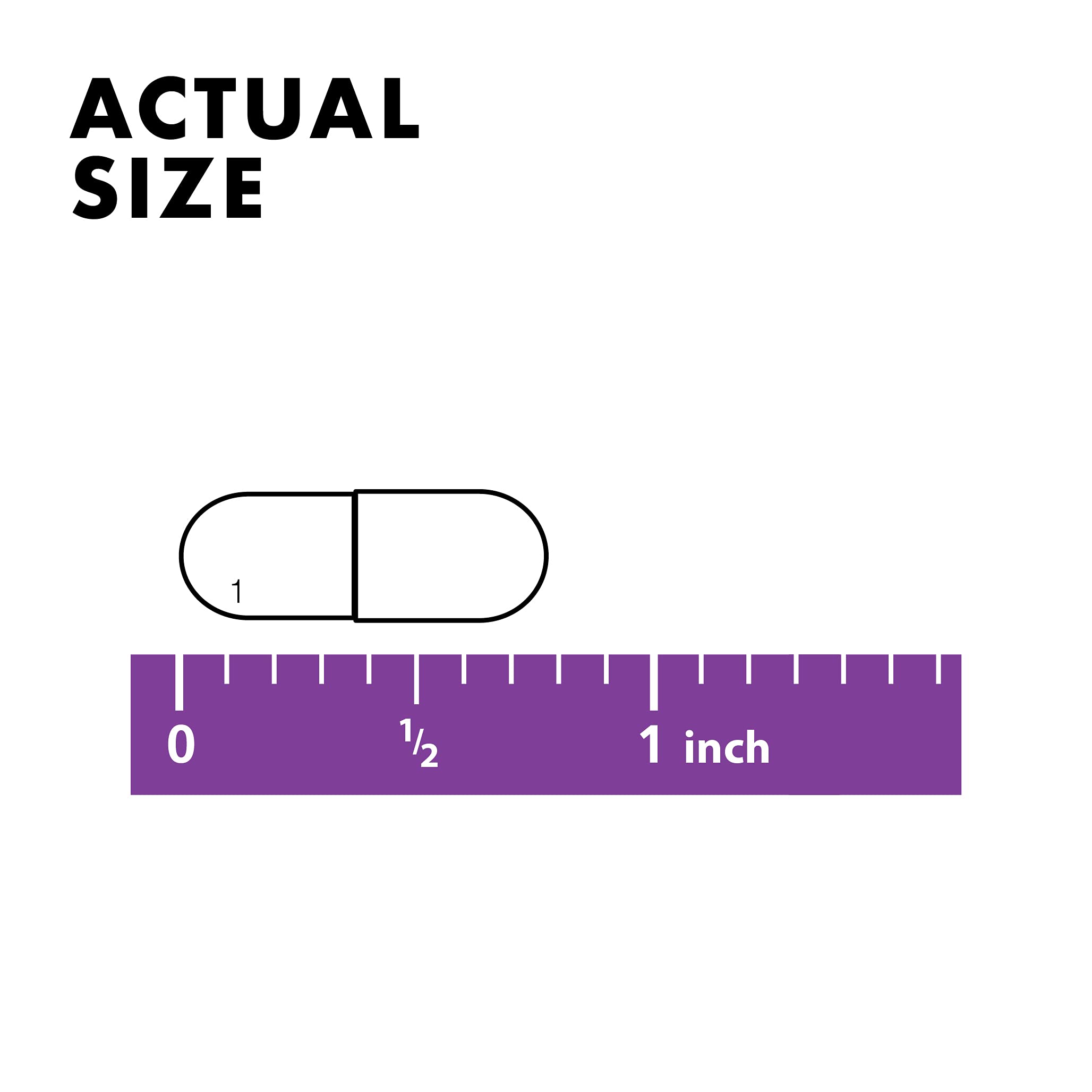 Graphic showing bones and heart health with capsules