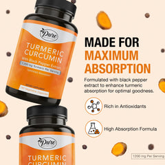 Bone and joint health benefits from turmeric curcumin