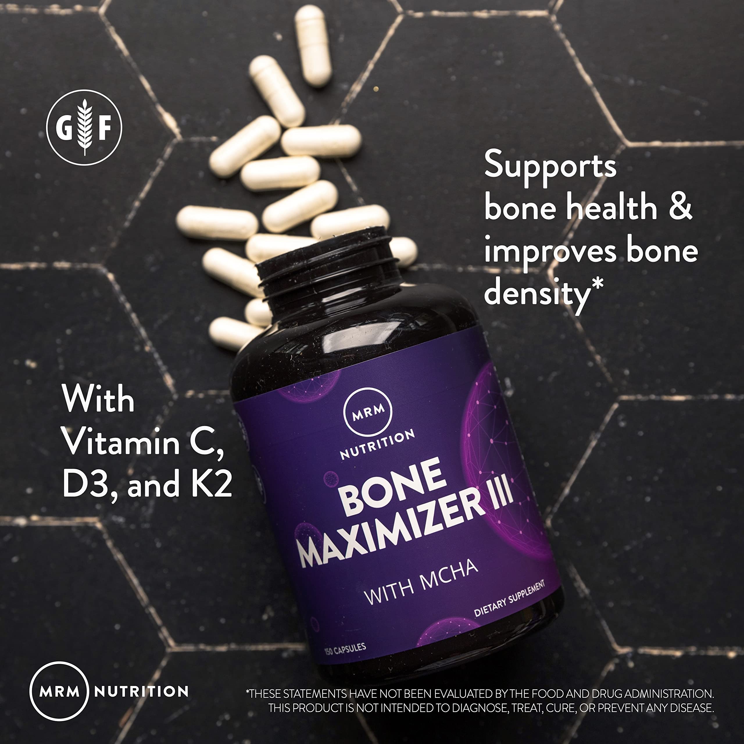 Detailed ingredients for Bone Maximizer III