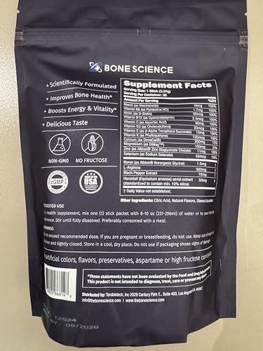 Single-serve stick sachet for Prime Height Mutivitamin Powder