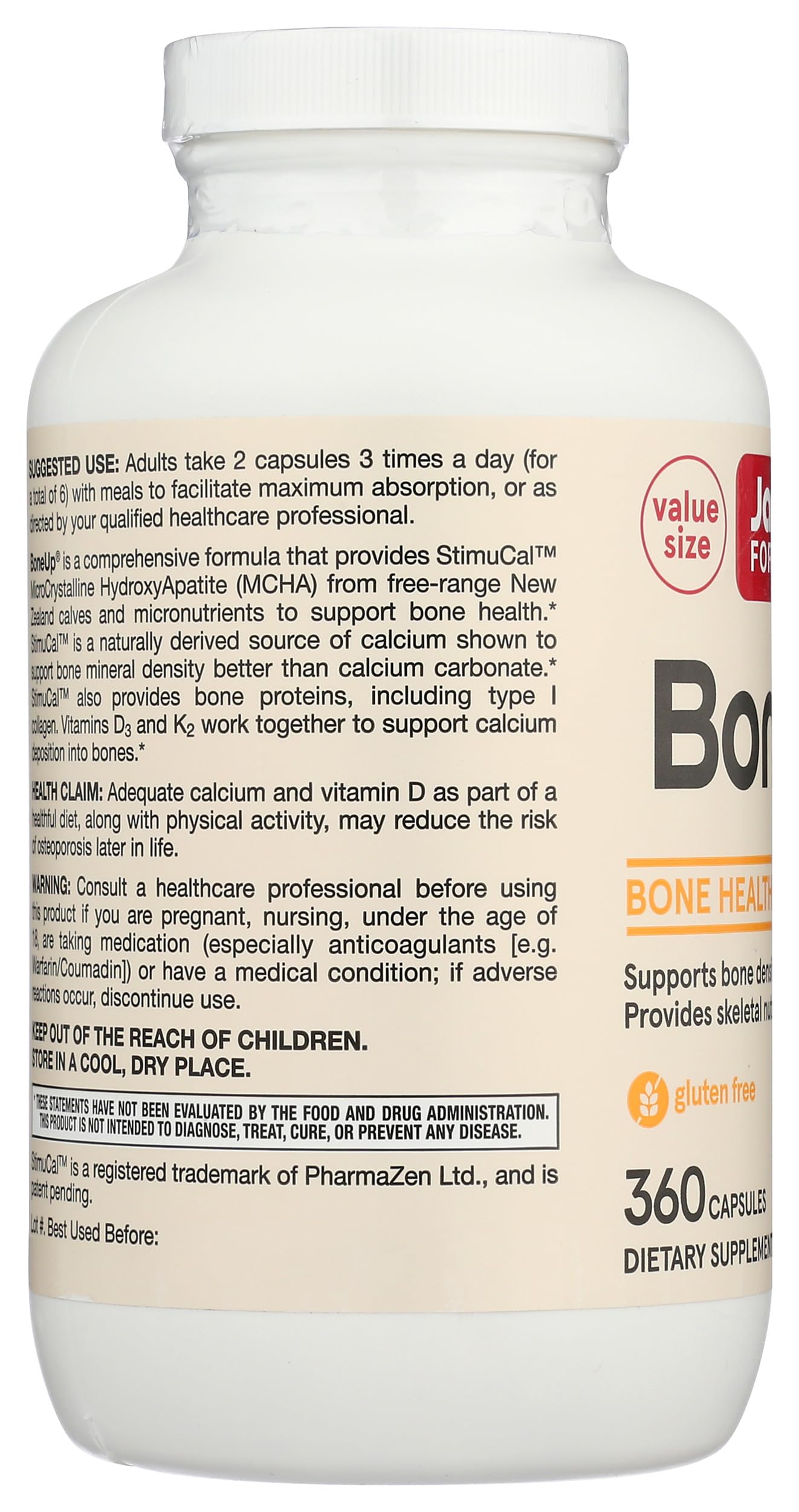 Vitamin K2 MK-7 source used in BoneUp