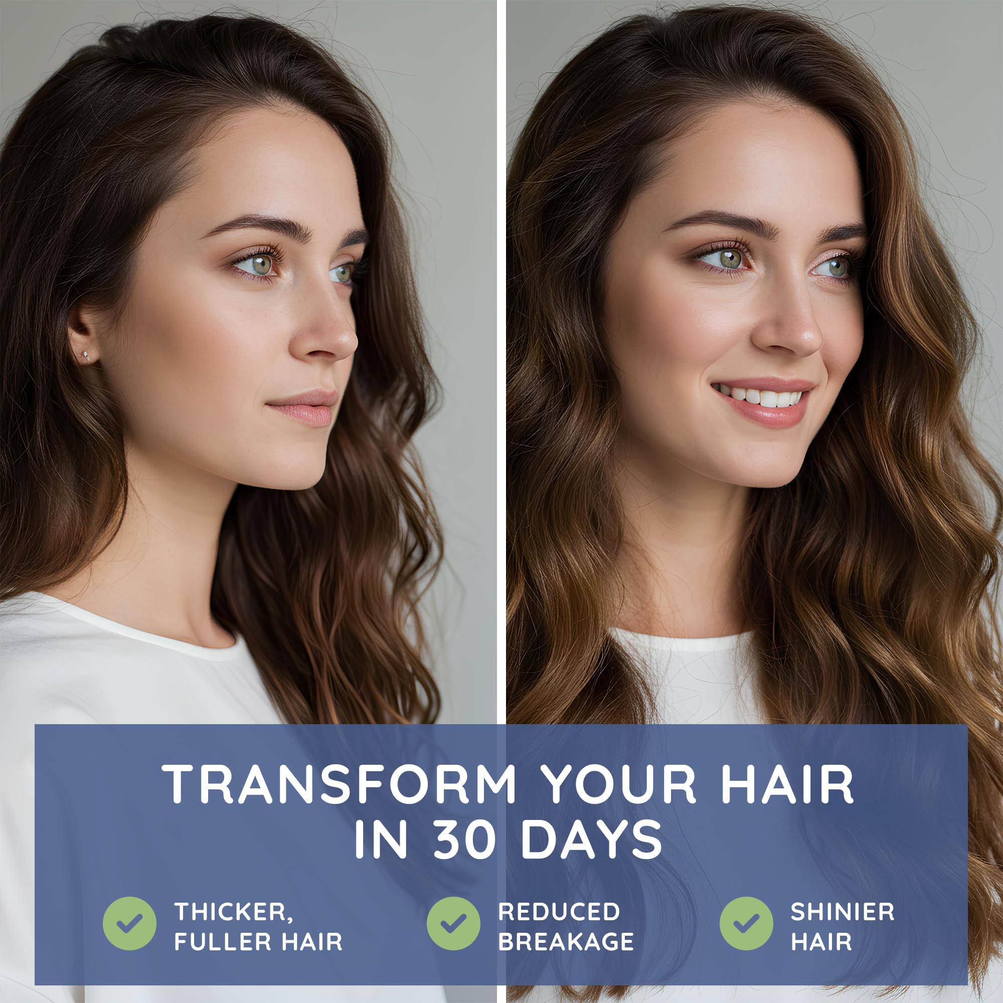 Bonita V bottle label highlighting hair, skin and nails benefits