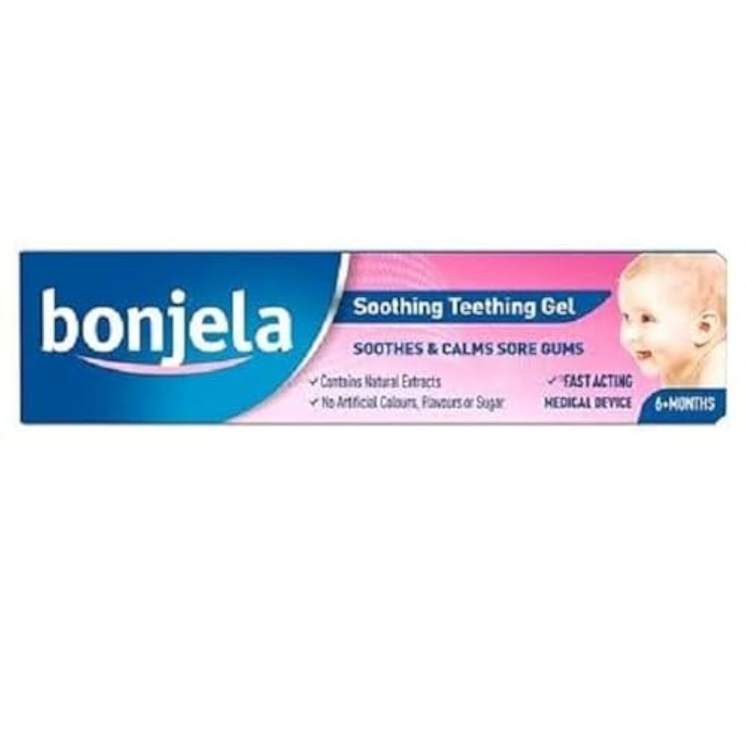 Bonjela Teething Gel 15g for babies and children to soothe teething pain