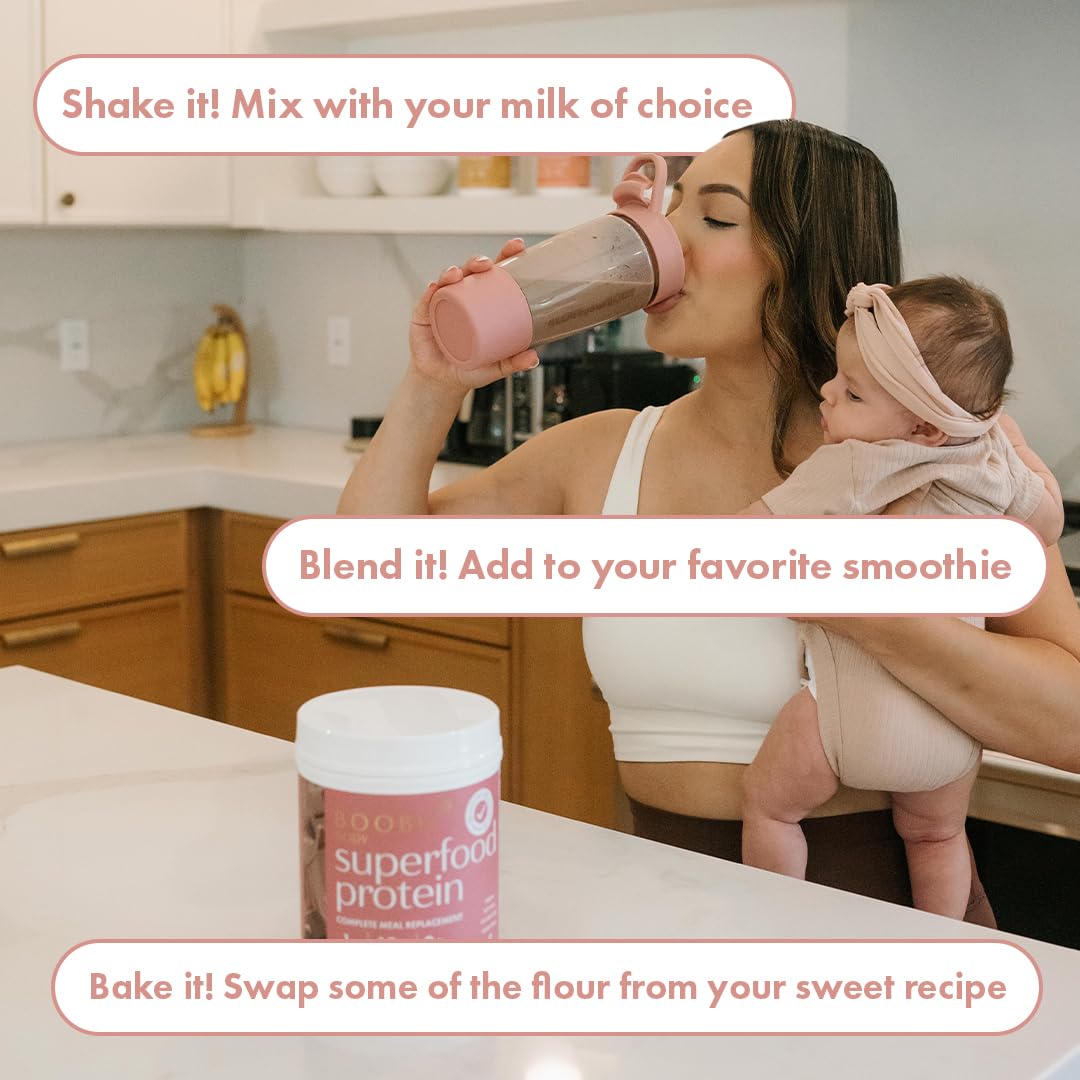 Lactation-safe protein shake for moms