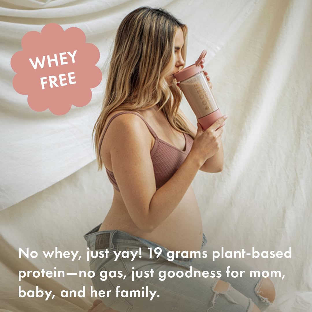 Boobie Body Chocolate Bliss measuring spoon emphasizes precise daily protein intake.