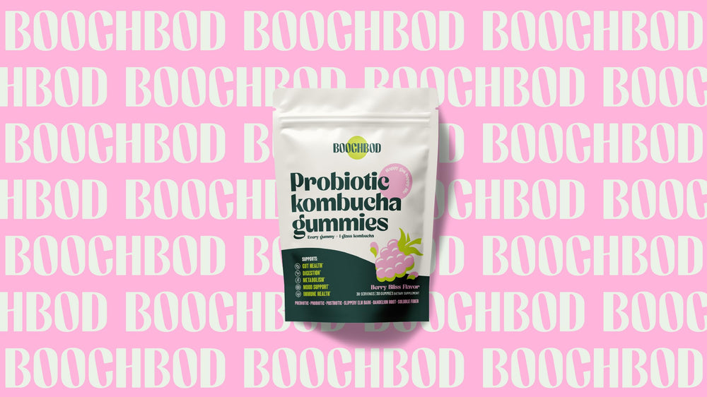 Graphic illustrating bloating relief and digestive comfort