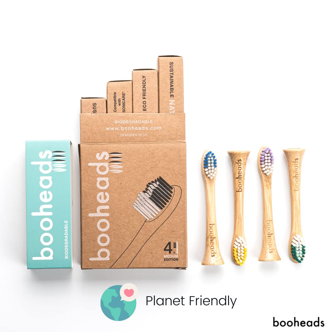Sonicare compatibility diagram showing booheads fit