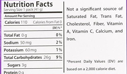 24-pack display of Boom Nutrition energy gels