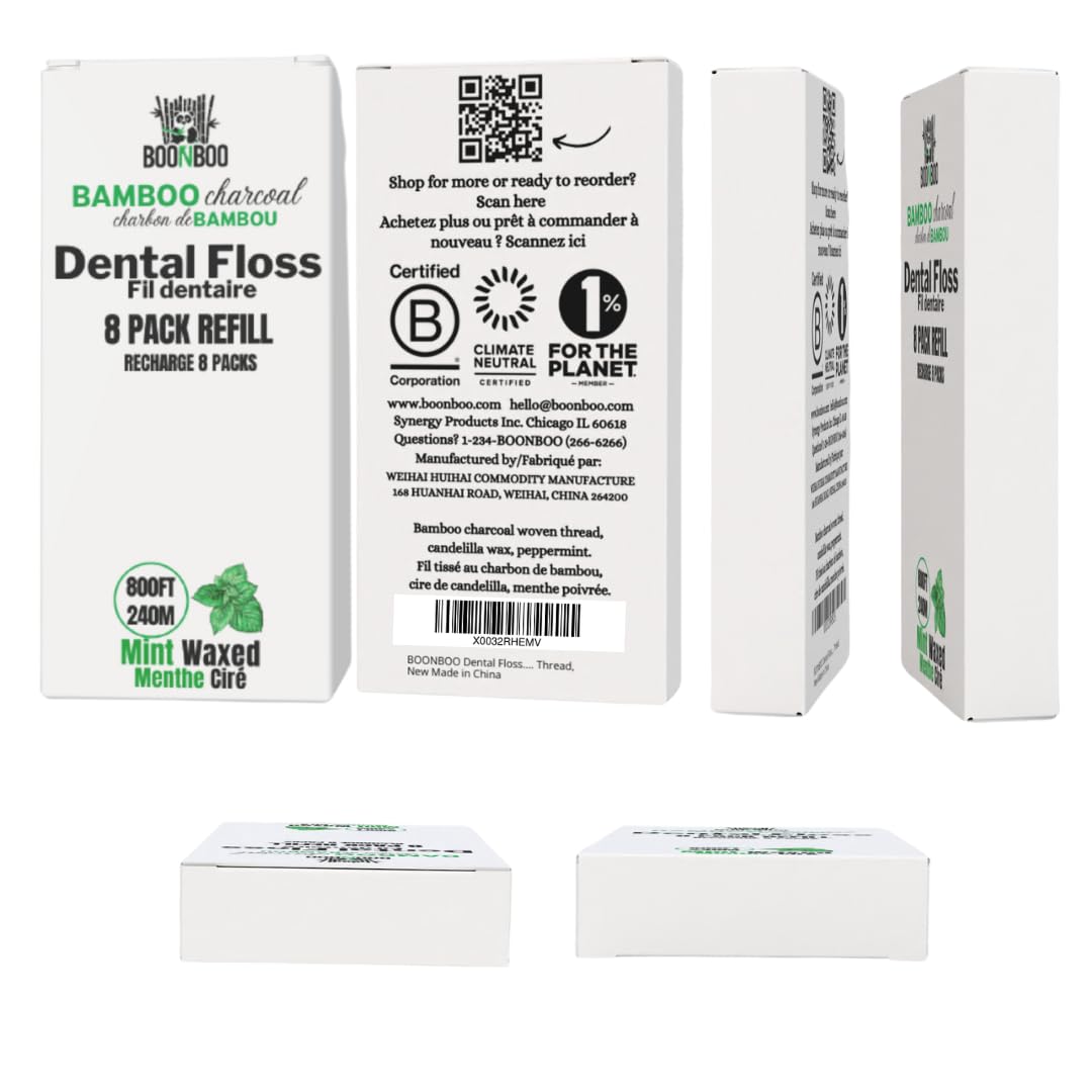BOONBOO floss refill coconut variant product shot