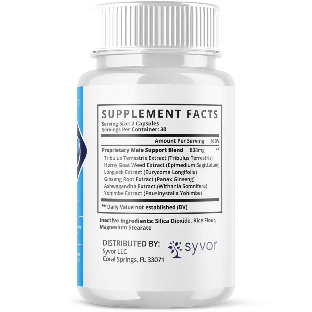 Two capsules serving illustration for Boost TRT Capsules