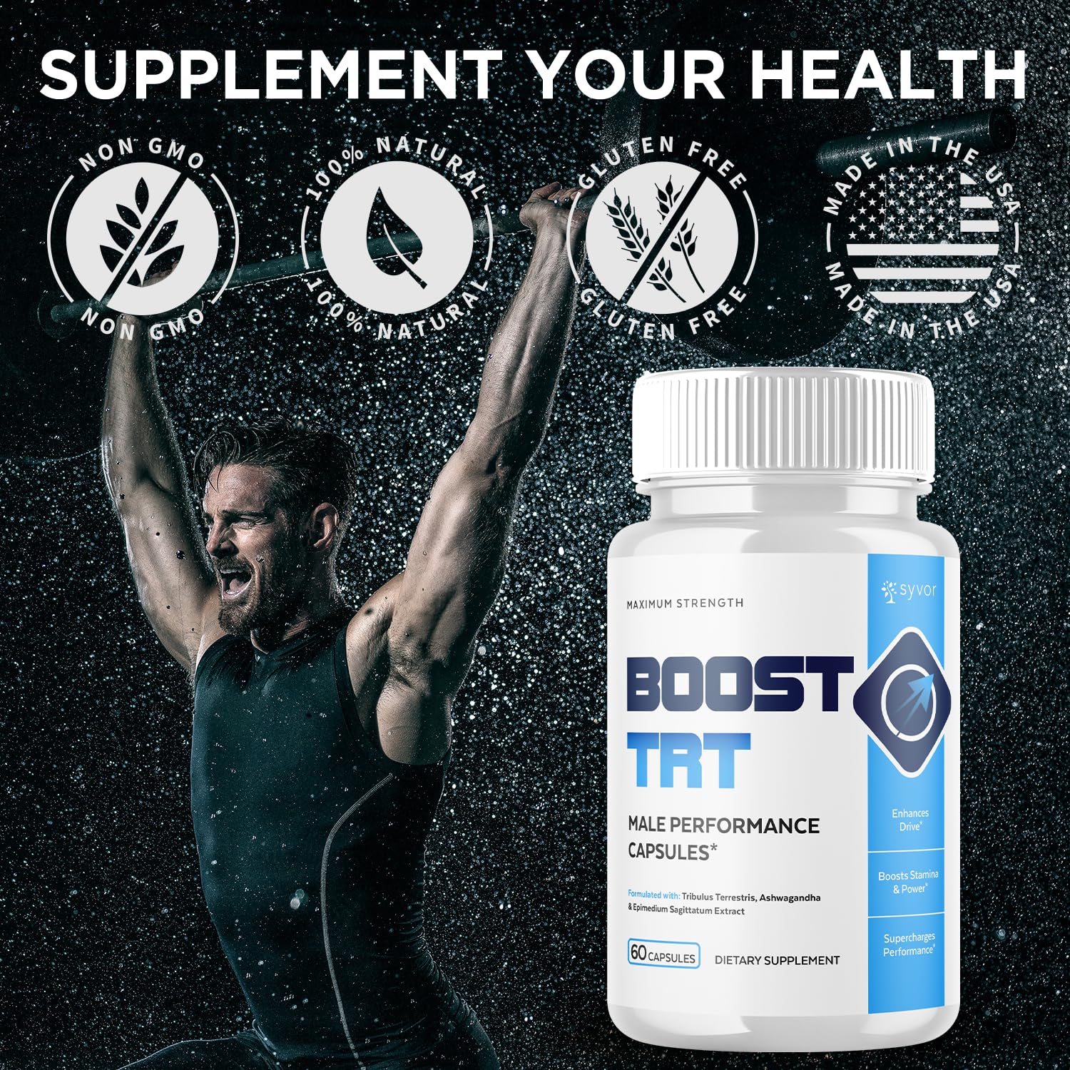 Boost TRT Capsules ingredients and natural extracts