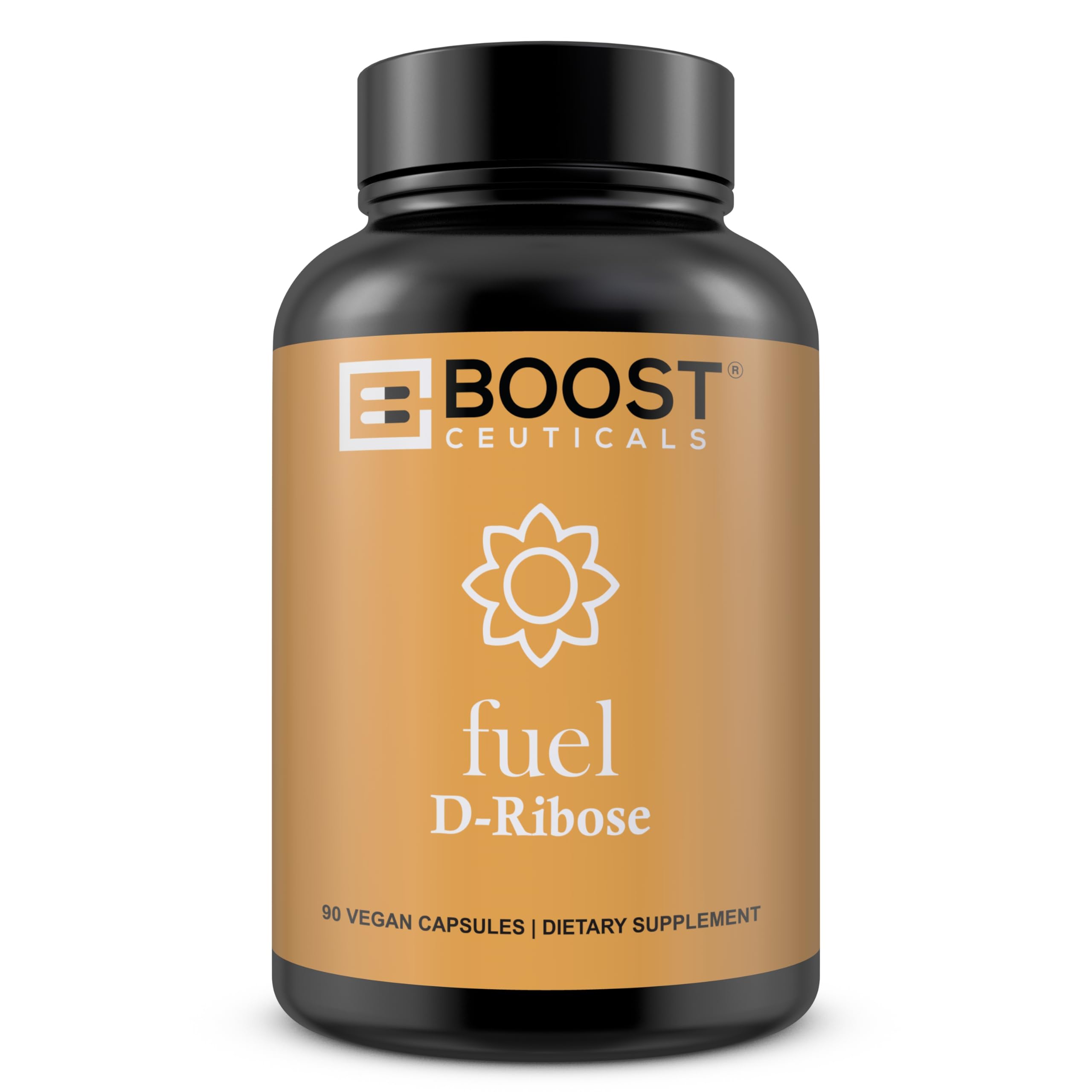 BoostCeuticals D-Ribose Capsules 90 bottle front view