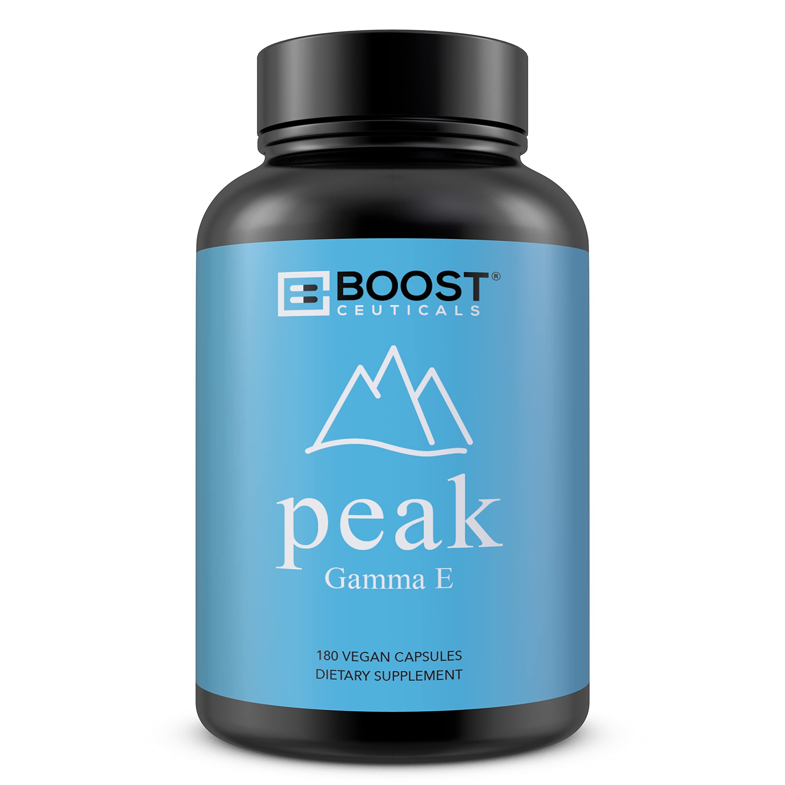 BoostCeuticals vegan Vitamin E Gamma Tocopherol bottle front