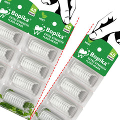 Close-up of disposable flossing heads for Listerine Ultraclean Access Flosser