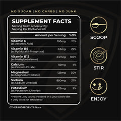 Born CRNVR Carnivore Electrolytes being poured shows quick mixing for workouts.