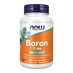 NOW Boron 3 mg capsules with Bororganic Glycine