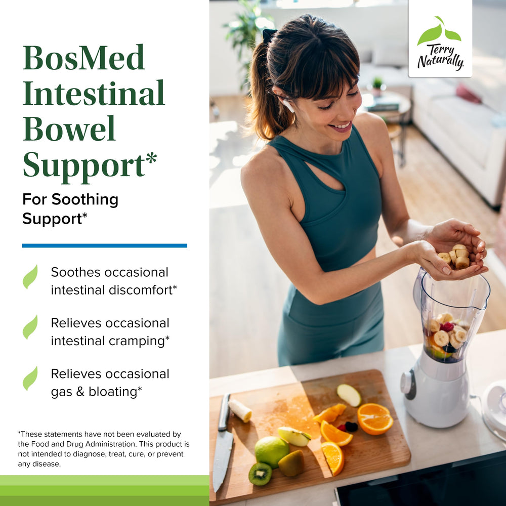 Product packaging for Terry Naturally BosMed Intestinal Bowel Support