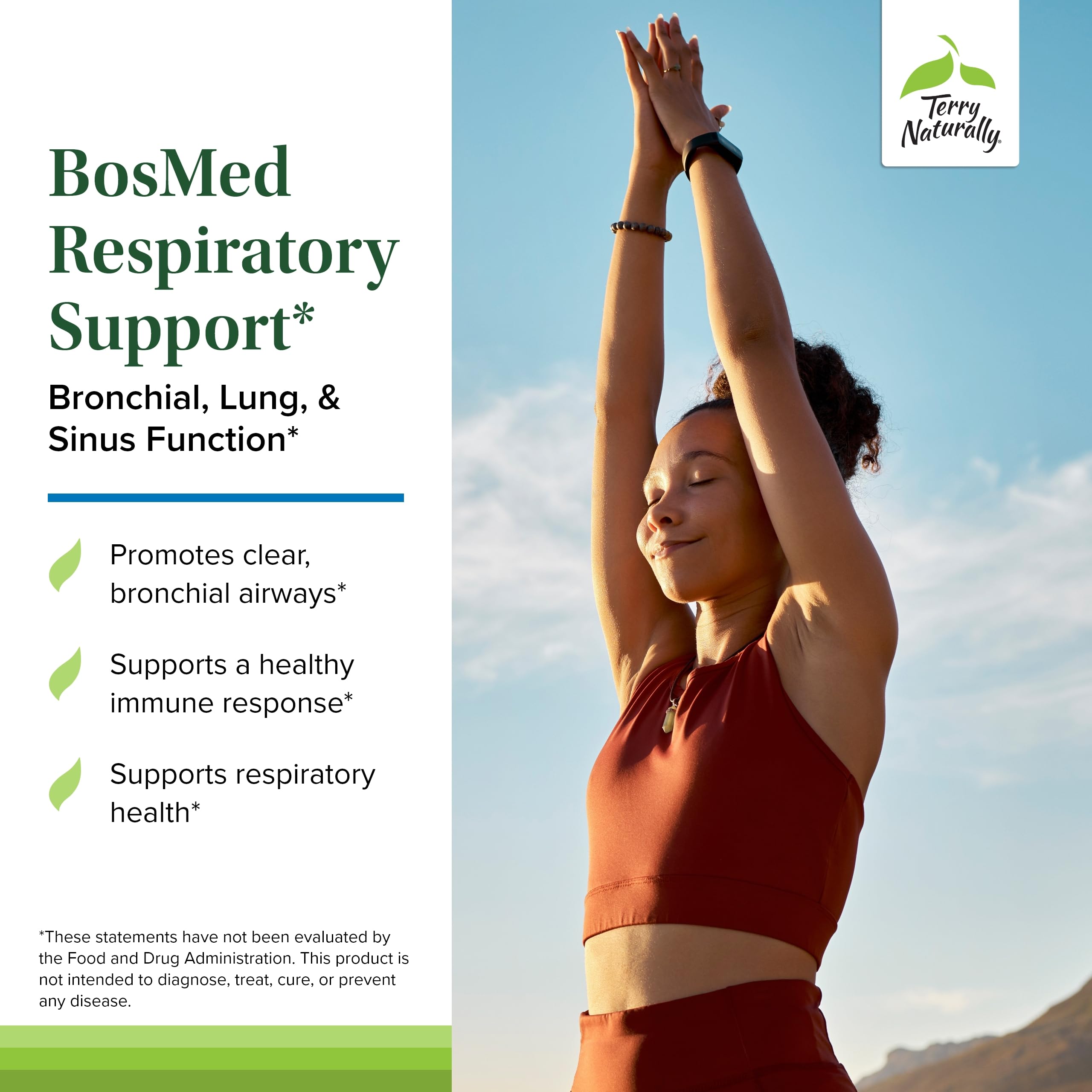 Close-up of BosMed Respiratory Support softgels
