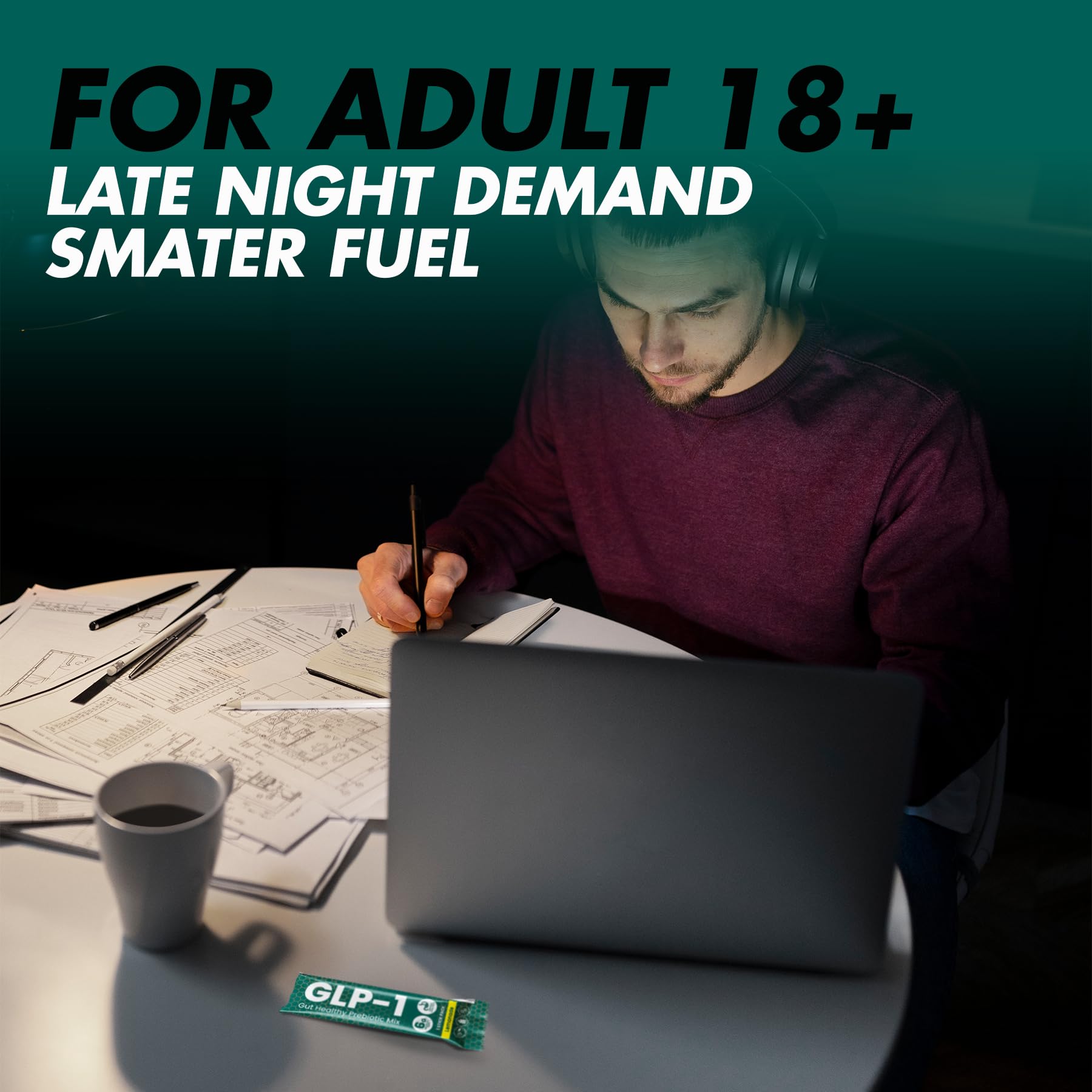 Bossko GLP-1 lemonade flavor close-up highlighting citrus aroma and texture.