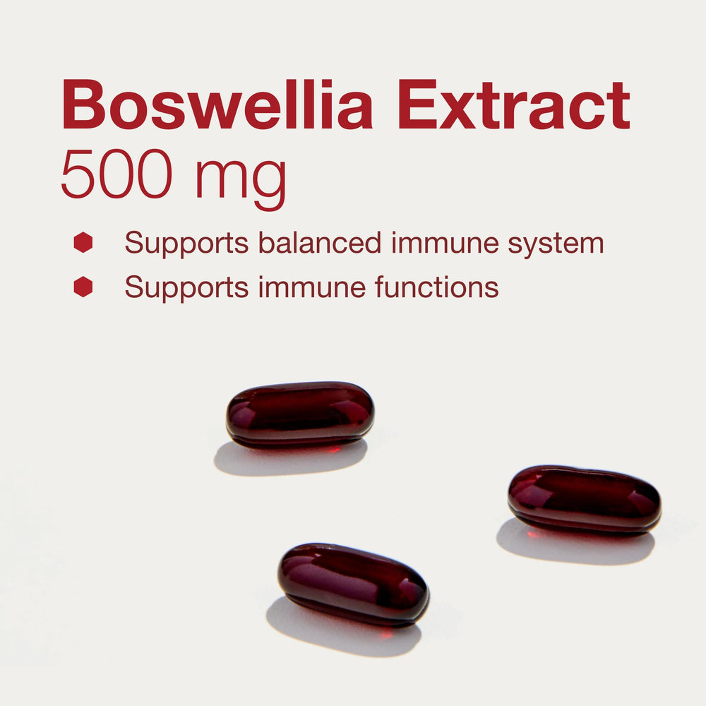 65 percent standardized boswellia extract in MCT oil base