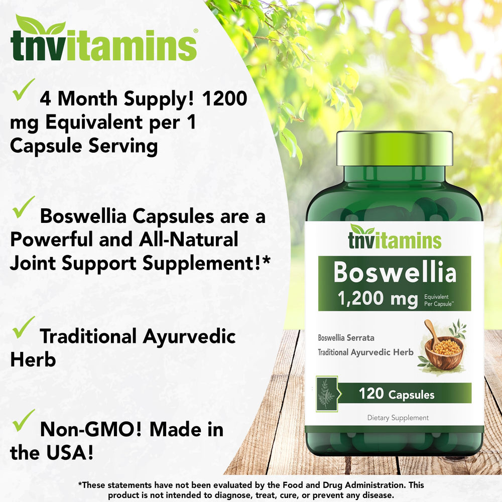 Lab-tested Boswellia Serrata extract capsules – quality testing