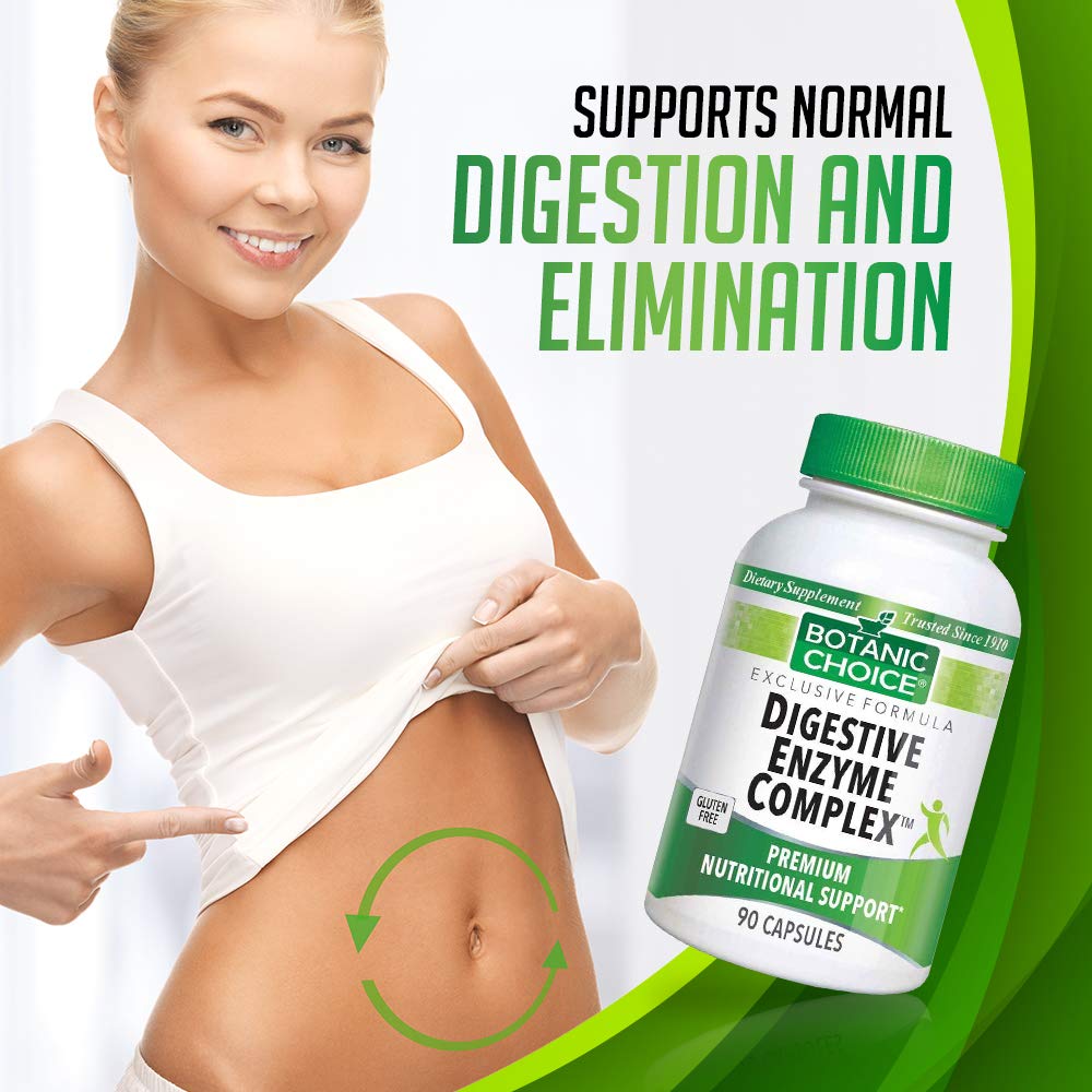 Gluten-free digestive enzyme supplement from Botanic Choice