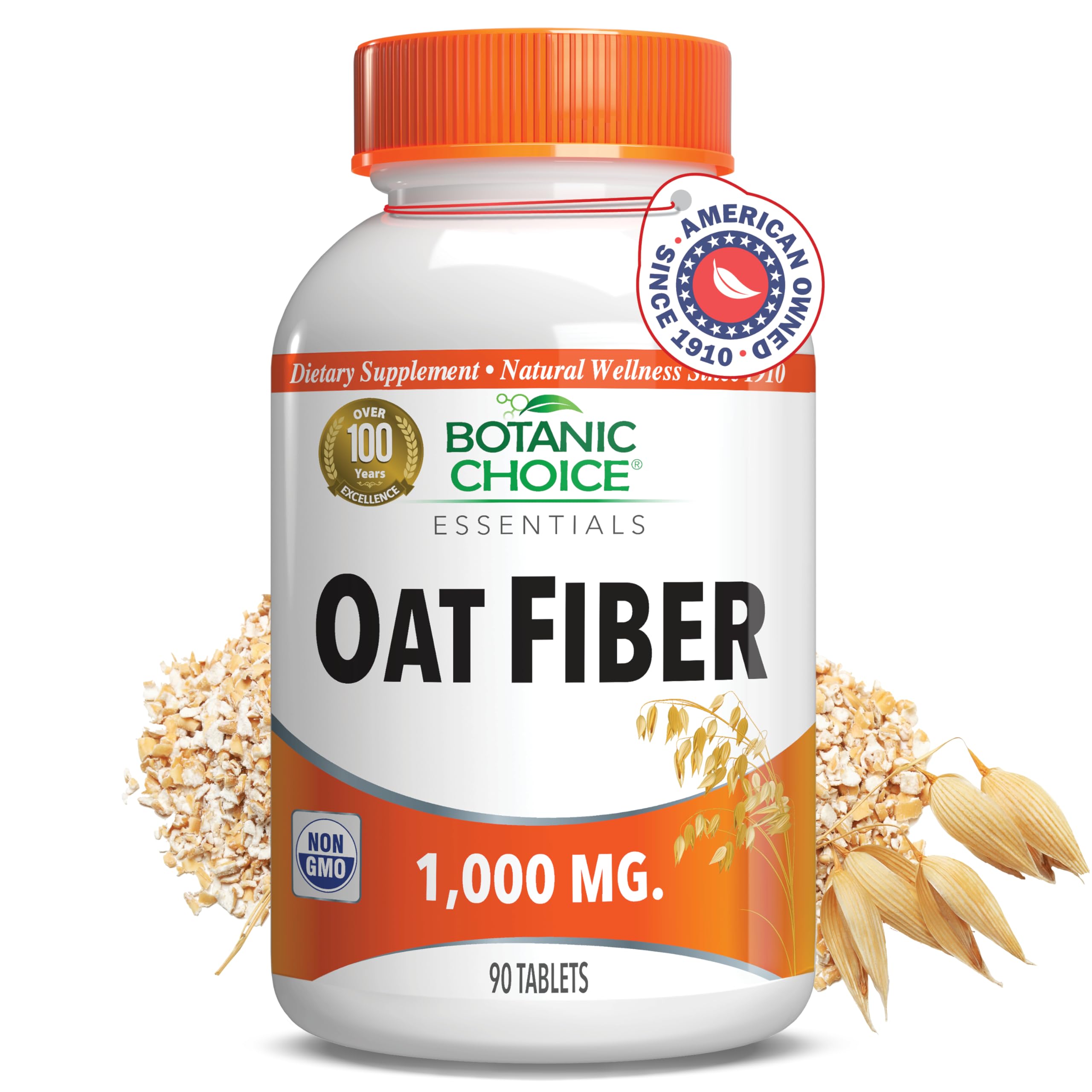 Botanic Choice Oat Fiber 1000mg tablet bottle