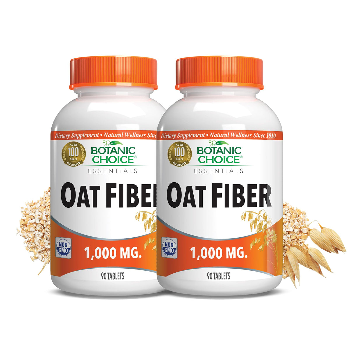 Botanic Choice Oat Fiber Dietary Supplement bottle front view