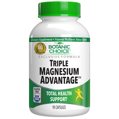Botanic Choice Triple Magnesium bottle for daily mineral support